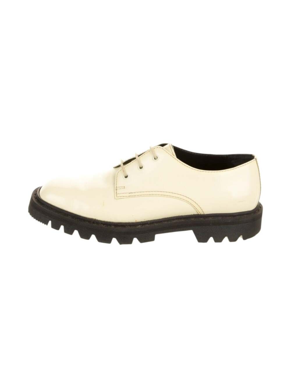 The Row Minimalist Ranger Derby Sneaker Oxford Loafer Eggshell Cream Ivory